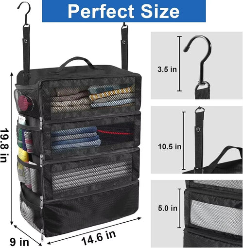 Foldable Hanging Travel Organizer Bag
