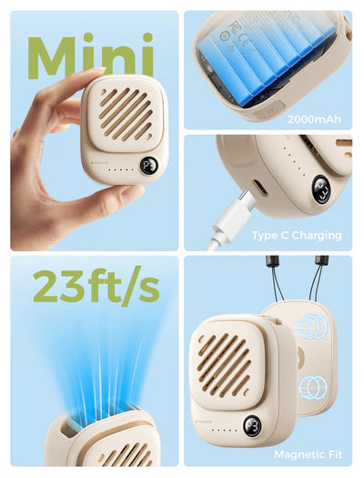 Mini Portable Neck Fan