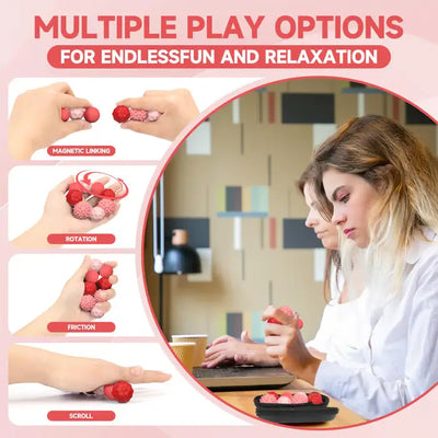 Magnetic Sensory Fidget Ball Toy