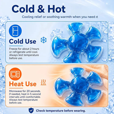 Hat Cooling Gel Pack for Heat Protection