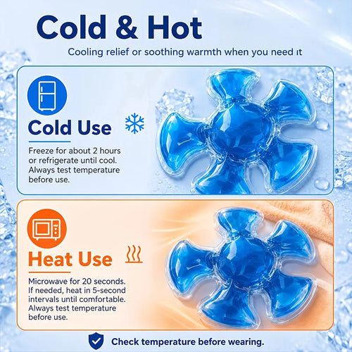 Hat Cooling Gel Pack for Heat Protection