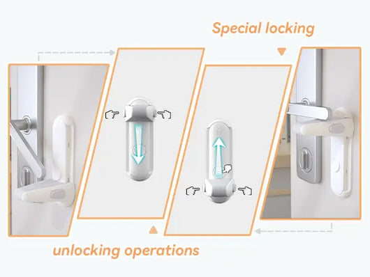 Childproof Door Lever Lock