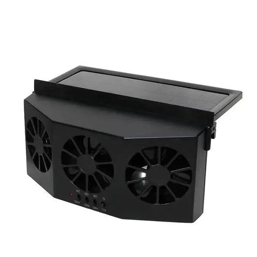 Solar-Powered Car Ventilation Fan