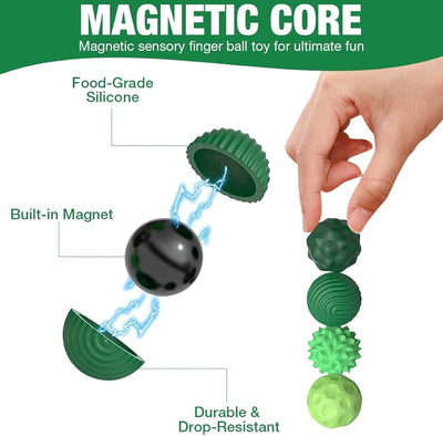Magnetic Sensory Fidget Ball Toy