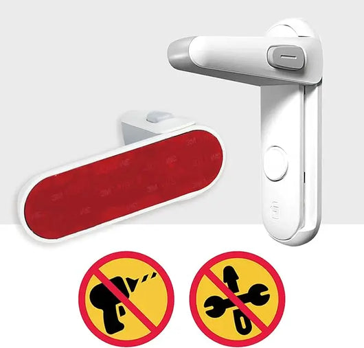 Childproof Door Lever Lock