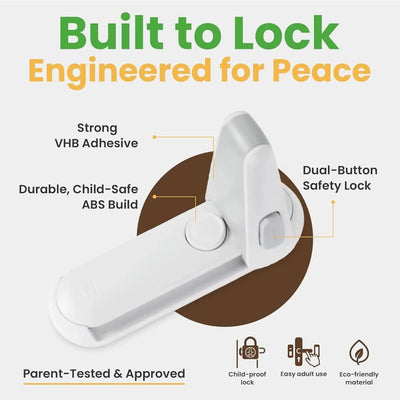 Childproof Door Lever Lock