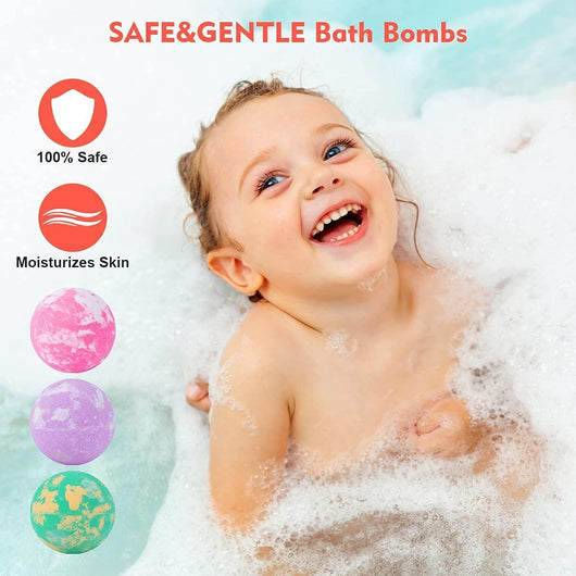 Bath Bomb Gift Set for Kids