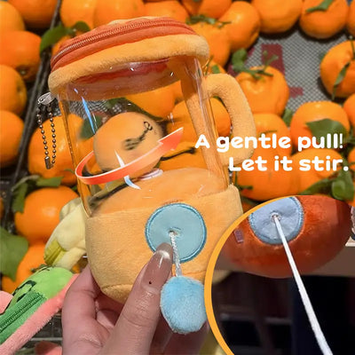 Cute Fruit Blender Plush Toy