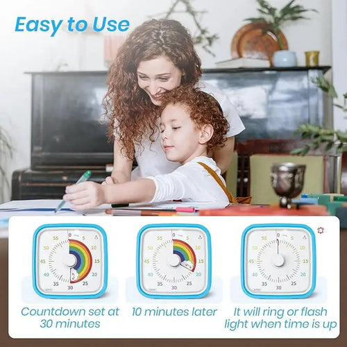 Rainbow Focus Visual Timer
