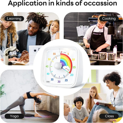 Rainbow Focus Visual Timer