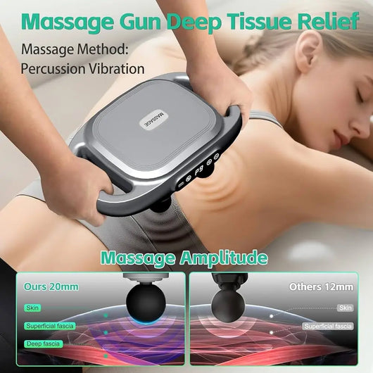 6 Head Massage Gun for Deep Tissue