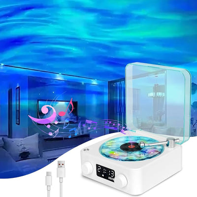 Mini Retro Record Player