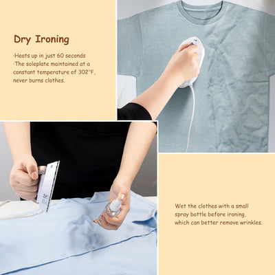 Mini Portable Dry Iron