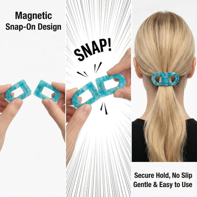 Magnetic Quick-Clip Hair Holder