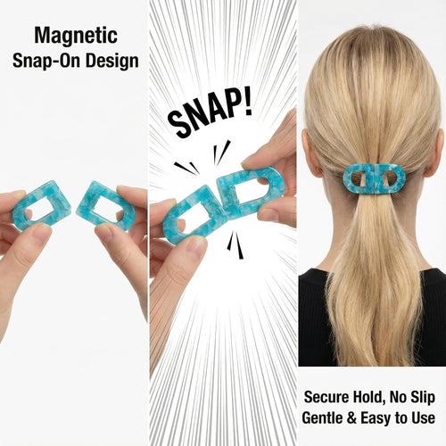 Magnetic Quick-Clip Hair Holder