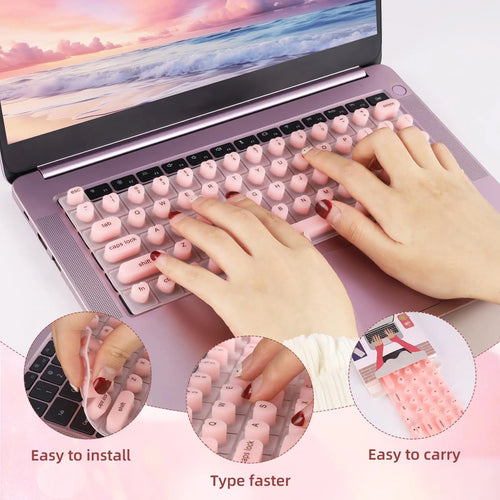 3D Keyboard Cover For Long Nails