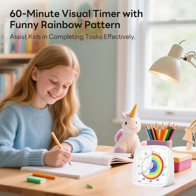 Rainbow Focus Visual Timer