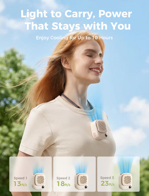 Mini Portable Neck Fan