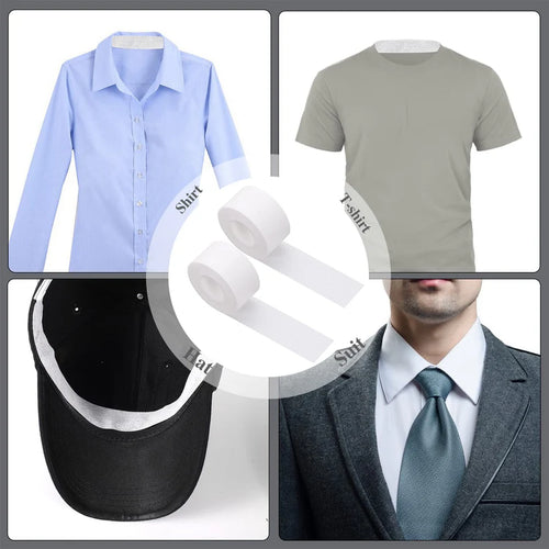 Invisible Disposable Collar & Cuff Sweat Liners