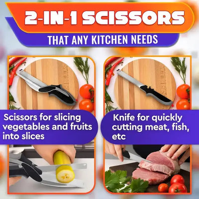 2-in-1 Kitchen Clever Knife