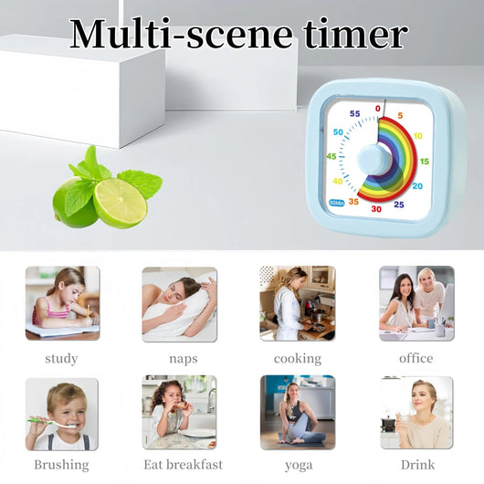 Rainbow Focus Visual Timer