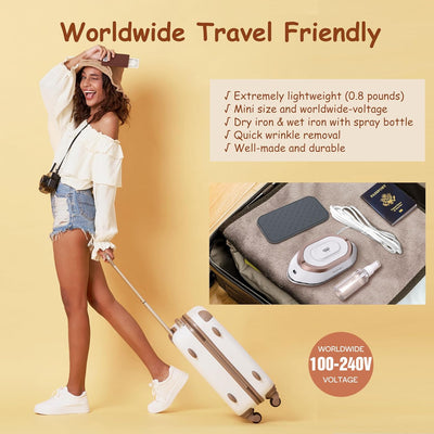 Mini Portable Dry Iron