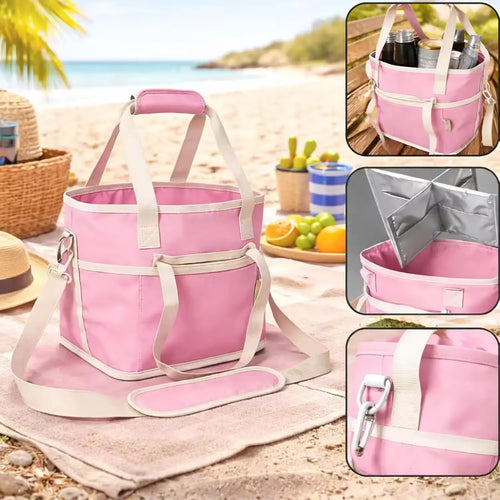 Insulated Drink Tote