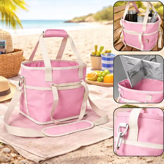 Insulated Drink Tote