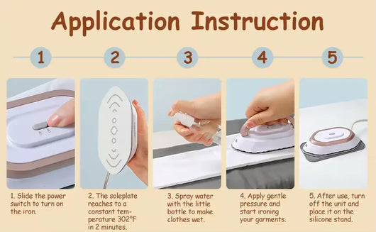 Mini Portable Dry Iron