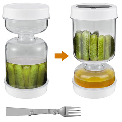 Pickle & Olive Separator Storage Jar
