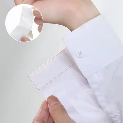 Invisible Disposable Collar & Cuff Sweat Liners