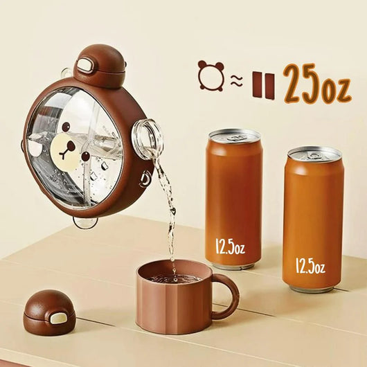 Double-Sided Bear Pastel Bottle