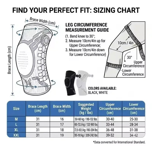 Adjustable Dial Knee Brace Support