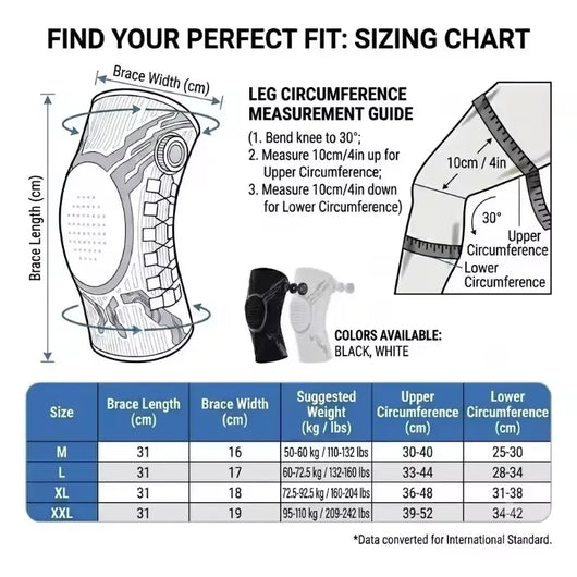 Adjustable Dial Knee Brace Support