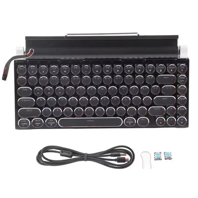 TypeNova Retro Wireless Keyboard for Focused Work