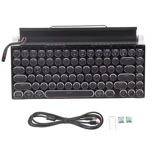 TypeNova Retro Wireless Keyboard for Focused Work