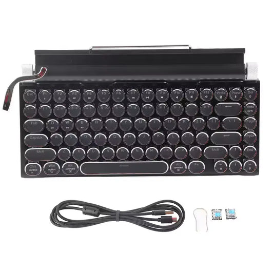 TypeNova Retro Wireless Keyboard for Focused Work