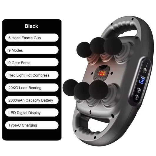 6 Head Massage Gun for Deep Tissue
