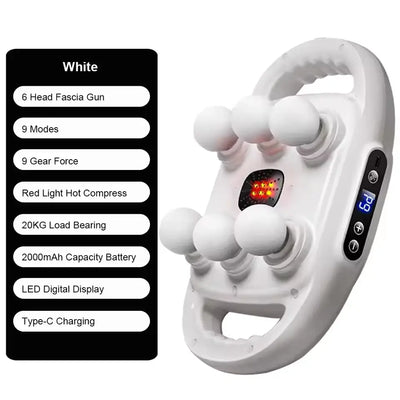 6 Head Massage Gun for Deep Tissue