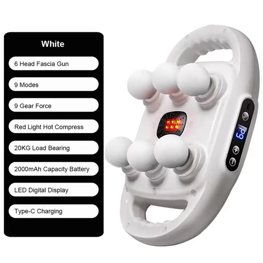 6 Head Massage Gun for Deep Tissue