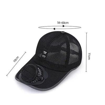 BreezeCool Solar Fan Cap