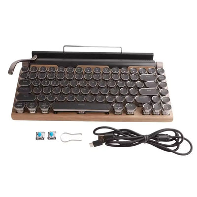 TypeNova Retro Wireless Keyboard for Focused Work