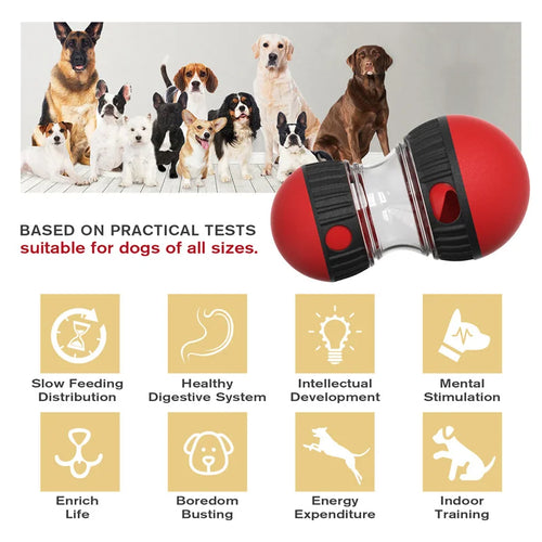 Interactive Treat Dispensing Dog Toy