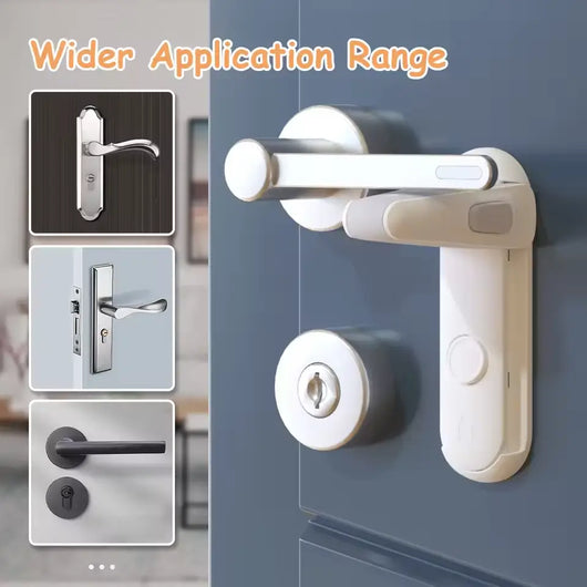 Childproof Door Lever Lock