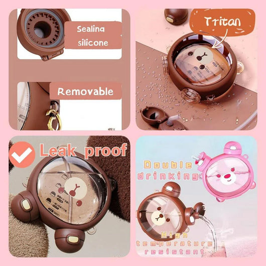 Double-Sided Bear Pastel Bottle