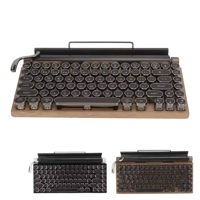 TypeNova Retro Wireless Keyboard for Focused Work
