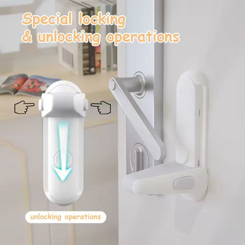 Childproof Door Lever Lock