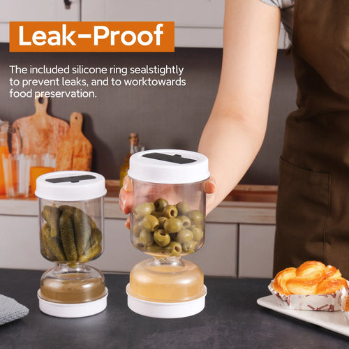 Pickle & Olive Separator Storage Jar