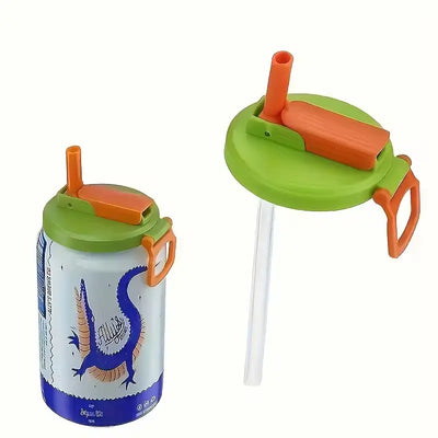 Silicone Can Sip Lid with Straw