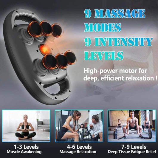 6 Head Massage Gun for Deep Tissue